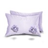 Alexandra's Secret Satin Bed Zippered Pillowcase with Scrunchies for Hair
