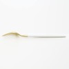 Kuchipol GOA White Matte Gold Dinner Fork
