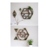 Simplemente Diseño Repisa Masetero Esmaltero/aceites Y Más Hexagonal Decoración