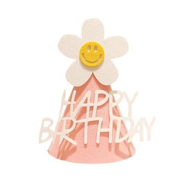 LeTradeJP Birthday Hat, Set of 3, Birthday Hat, Happy Birthday, 3 Colors, Triangle Hat, Cone Hat, Celebration, Decoration, Photo Tools, Party Accessories, Kids, Adult