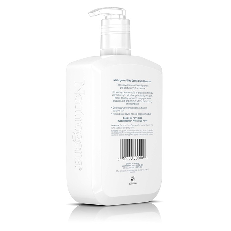 Neutrogena Ultra Gentle Daily Cleanser, 12 Ounce