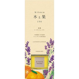 Kitoca Tree and Fruit 190 100% Natural Essential Oils, Reed Diffuser, 6.7 fl oz (190 ml), Lavender & Orange