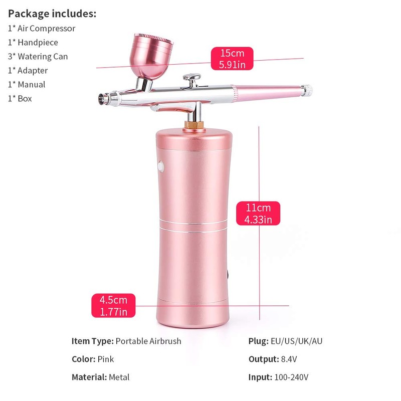 Oxygen Facial Machine, Water Oxygen Beauty Device Professiona Salon Micro-nano