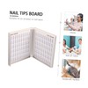 BIUDECO Nail Art Wear Nails Display Board Manicure Nail Holder
