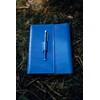 A5 Leather Notebook Cover Light Blue