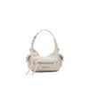 Desigual Women's Omnia Newport Mini Accessories PU Shoulder Bag, White,