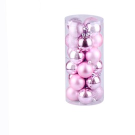 ZYBenda 24Pcs Shatterproof Shiny and Polshed Glossy Christmas Tree Ball Ornaments Decorations - 3 Style Christmas Hanging Balls for Holiday Wedding Party Decoration (1.6"/4.2CM, Orange)