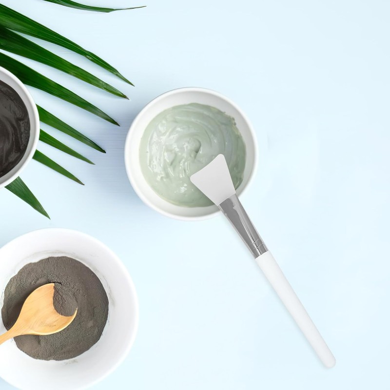 Kit de 4 Pinceles y Espátulas de Silicona para Mascarillas