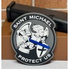 Unbranded PVC Tactical Morale Patch - Saint Michael Patch -