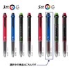 Pentel 5 Color Ballpoint Pen iPlus Black Edition BGH5MBR2 Blue