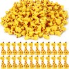 Simgoing 50 Pcs Mini Resin Giraffe Tiny Giraffe Resin Ornaments
