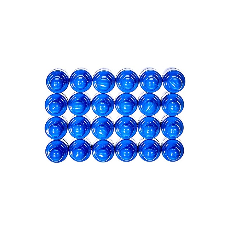 Blue Skittle Magnet for Fridge, Office, Whiteboard, Noticeboard, Filing Cabinet
