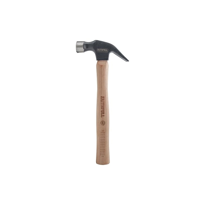 Faithfull Hickory Claw Hammer 20Oz