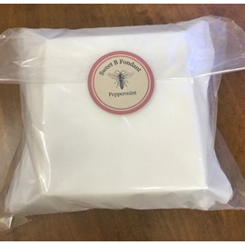 Priddy Acres Bee Food:  Sweet B - Simple Bee Fondant, 10 lbs, Peppermint, Winter Hive Feeding