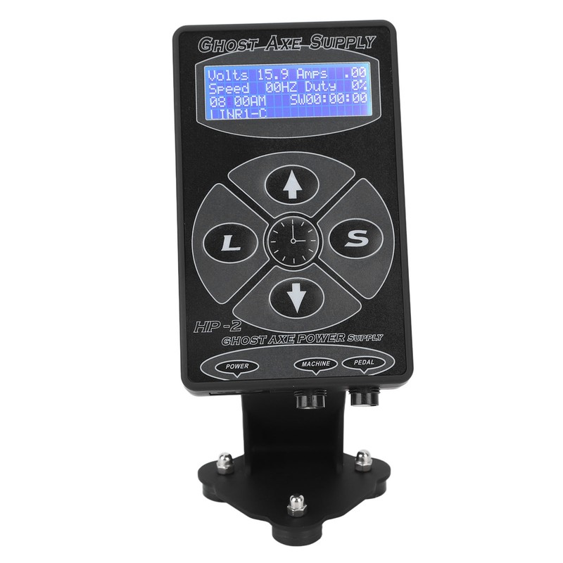 Tattoo Power Supply LCD Screen 2 Pedal Modes Timing Good