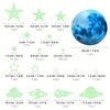 603Pcs Glow in The Dark Stars Wall Stickers, Glow in
