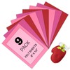 HTVRONT Felt Sheets for Crafts - 9 Pcs 8x12 Red