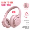KVIDIO Bluetooth Headphones Over Ear, 65 Hours Playtime Wireless Headphones