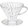 Hario 4977642020955 Einsteigerset Kaffee 4 teilig, Glas, 600 milliliters, schwarz,