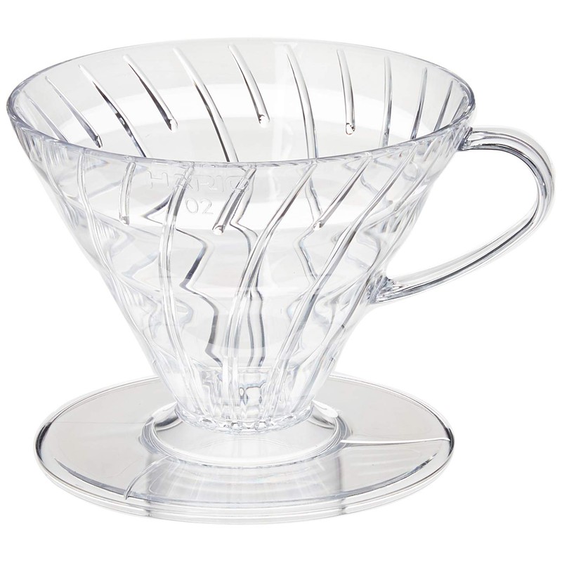 Hario 4977642020955 Einsteigerset Kaffee 4 teilig, Glas, 600 milliliters, schwarz,