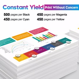 ONLYU 4x 220XL T220XL Ink For Epson XP320 XP420 XP424 WF2630 WF2650 WF2660 WF2750