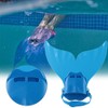 Children Kids Swimming Fin Training Flipper Fish Tail Diving Feet