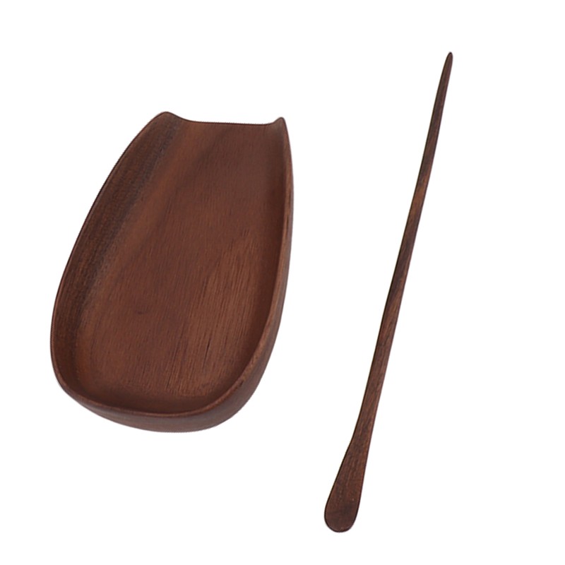 Walnut Wood Tea Utensil Tea Spoon Tea Scoop Chinese Gongfu
