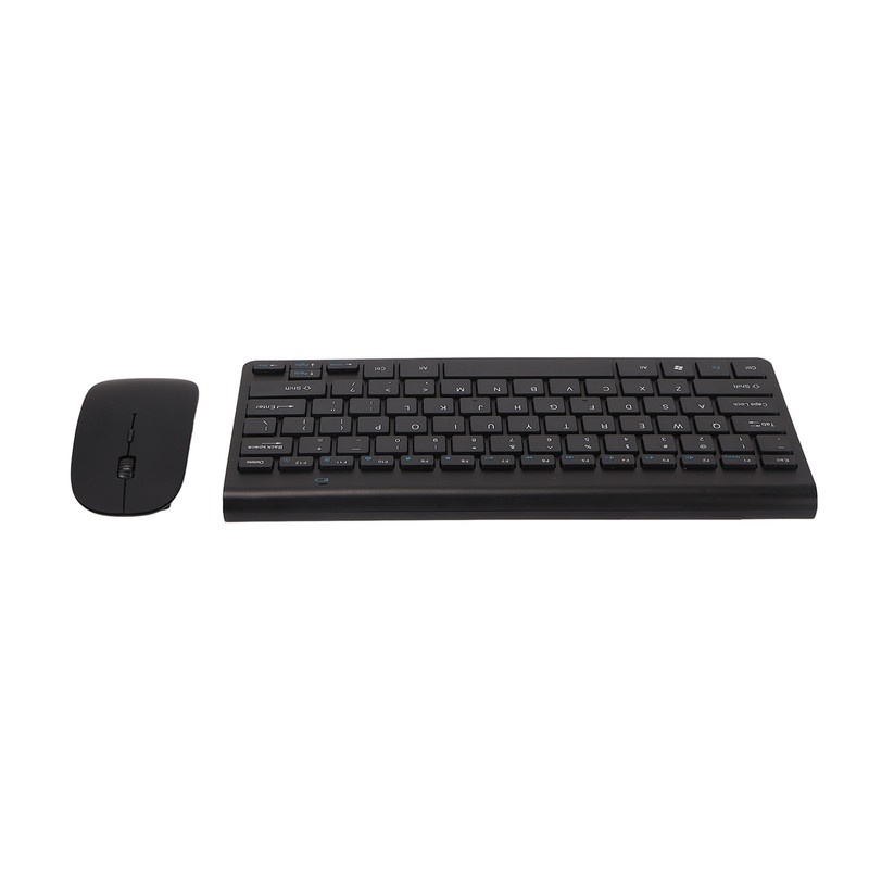 2.4G Wireless Keyboard Mouse Combo 78 Keys UV Screen Printing