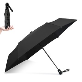 Parasol (2025 Version, JIS Certified), Folding Umbrella, 100% UV Reduction, Full Shade, Ultra Lightweight, One-Touch Automatic Open/Close, For Both Sunny and Rainy Weather, UV Protection, Sun