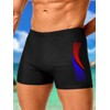 Men’s Quick-Dry Swim Trunks for Beach & Pool – Printed