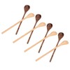 8 Pcs Wooden Spoon Beech Wood Safe Environmentally Friendly Wooden