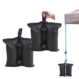 ToopTapu Tent Weights (Set of 2, Total Capacity of Sand: 57.3 lbs (26 kg), For Fixing Tents and Tarps, Tarp Tent, Multi-Weight, Tent Weights, Foot Fixation, Sand Bag, Water Tank, Weights, Outdoor