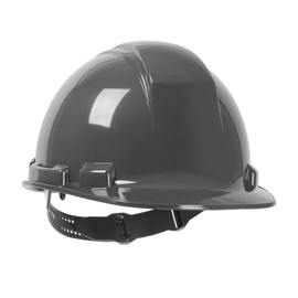 Dynamic Whistler Cap Style Hard Hat, HDPE Shell, ANSI Type 1, Class E, 4-Point Suspension, Pin-Lock Adjustment, Dark Gray (280-HP241-14)