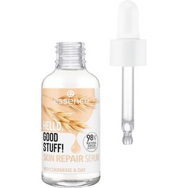 essence HELLO, GOOD STUFF! Skin Repair Serum, White, Nourishing, Repairing, Translucent, Vegan, Oil-Free, Paraben-Free, No Microplastic Particles, Pack of 1 (30 ml)
