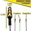 4PCS Universal Motorcycle Turn Signals LED 12V 3 Wire Flowing