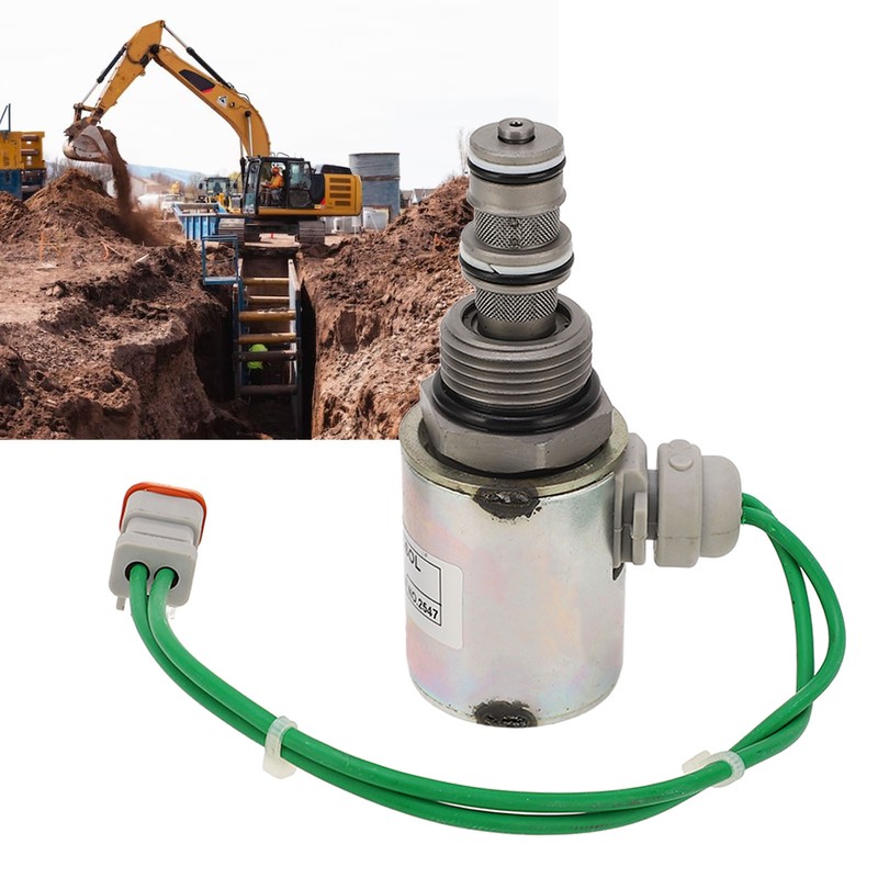 24V Solenoid Valve Alloy Steel Wheel Loader Solenoid Valve for