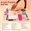 Pratice Hand for Acrylic Nails, Acrylic Nail Kit, Liquid Monomer