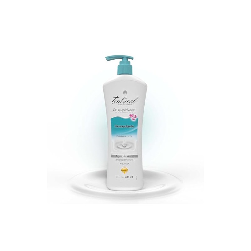 TEATRICAL - Crema Corporal Humectante. Con clulas madre de flor