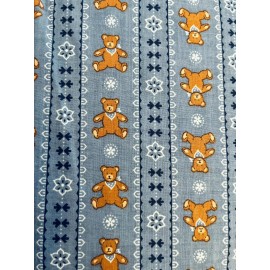 ameritex VTG Country Classices Bears and Bandannas Teddy Bears Stripes by Ameritex BTFQ