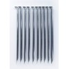 Tent Pegs 30 cm Galvanised Steel Pack of 10