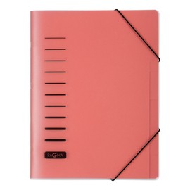 Pagna 40056-01 Ordnungsmappe, 6-teilig, rot
