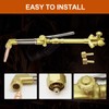 JZWELD Heavy Duty Cutting Torch, Oxygen Acetylene Welding Cutting Torch