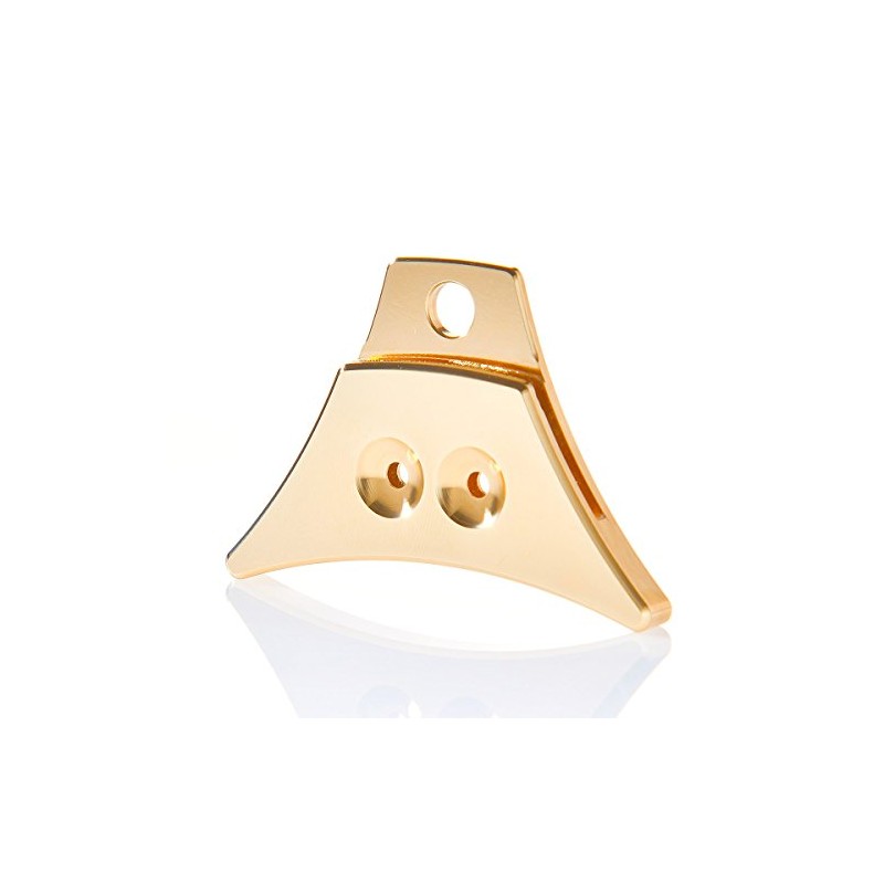 Logan Turbo Solid Brass Whistle with etched design