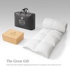 Hotel Grand White Goose Down Fiber Comforter Twin, Extra Warmth
