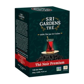 Sri Gardens Premium Black Tea, 400g Carton, 100% Pure Ceylon Black Tea