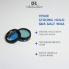 Black Red Sea Salt Pomade for Men 120ml | Strong