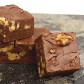 Mo's Fudge Factor, Chocolate Walnut Fudge 16 Ounces