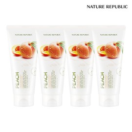 Nature Republic (현대Hmall)네이처리퍼블릭 프레시 허브 클렌징폼 피치 4개 (Nature Republic) Fresh Herb Cleansing Foam Peach 4 Pack