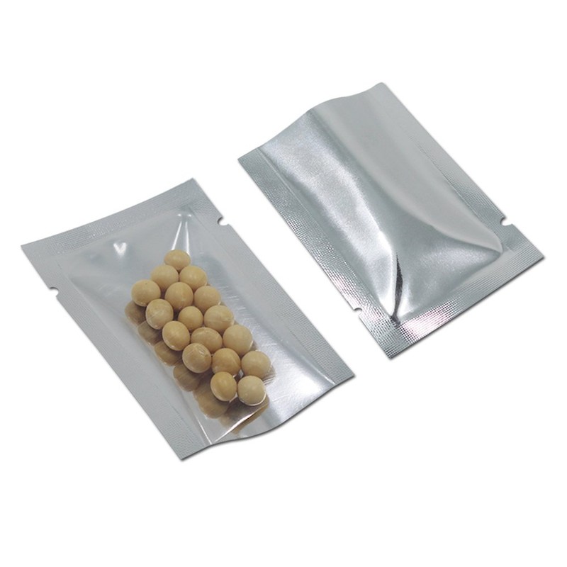 FERENLI 200 Pack 2x2.8inch Flat Open Top Mylar Aluminum Foil