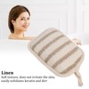 6pcs Exfoliating Sponge Pad Deep Cleaning Double Side Shower Scrubber